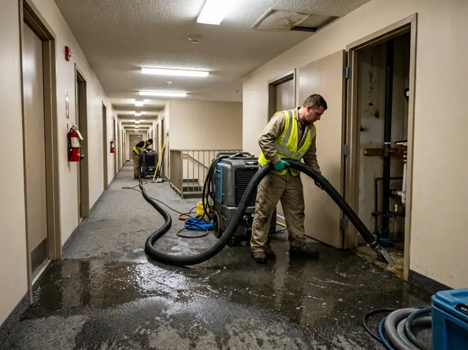 multi-unit-apartment-hallway-f-005 — frequently asked questions, Emergency Burst Pipe Water Extraction & Removal in Newman,…